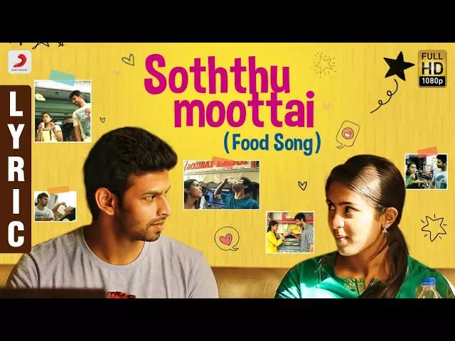 soththu moottai song lyrics a food song from puppy film