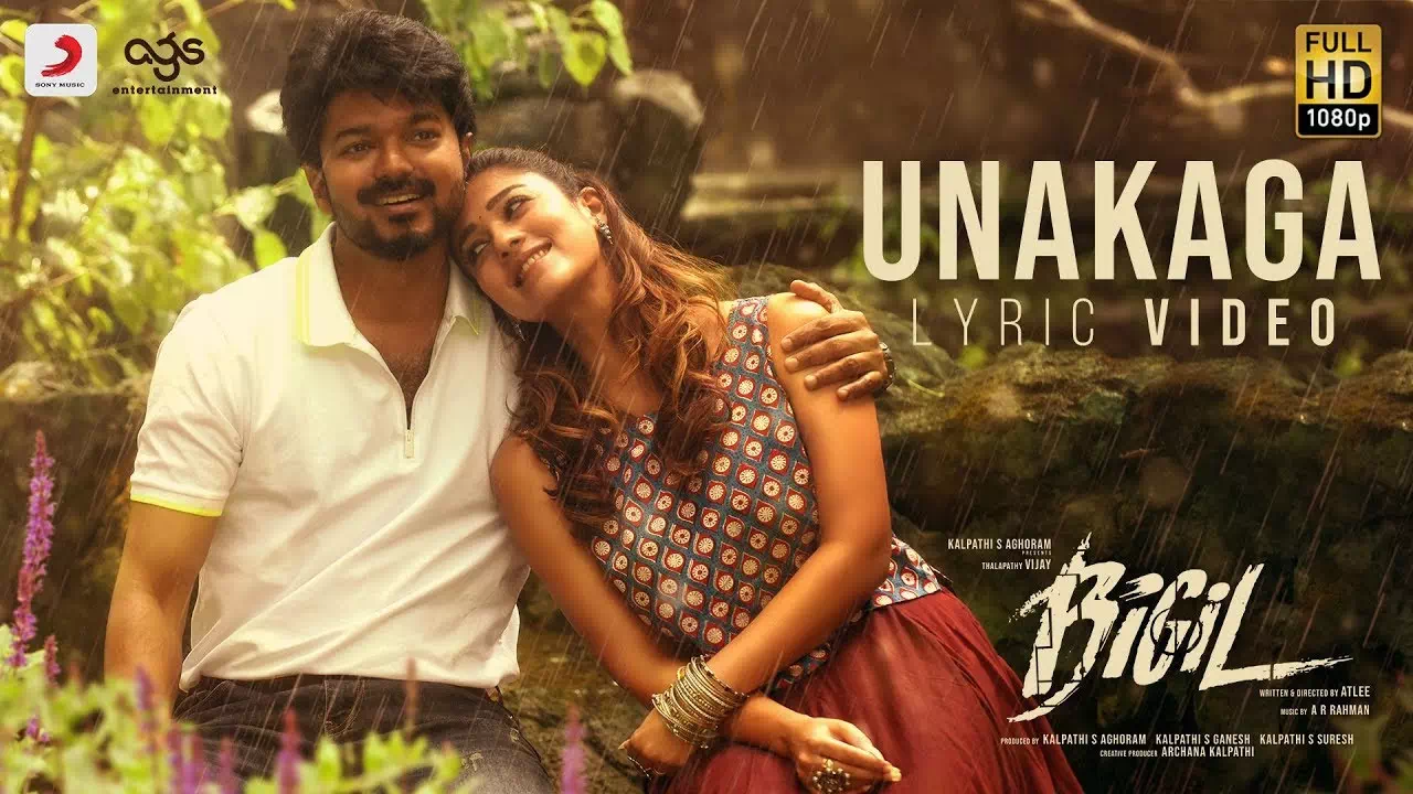 Unakaga Song Lyrics Bigil Film 2019