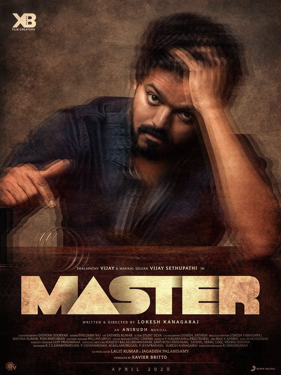 Master tamil film 2020 actor vijay in a lead role
