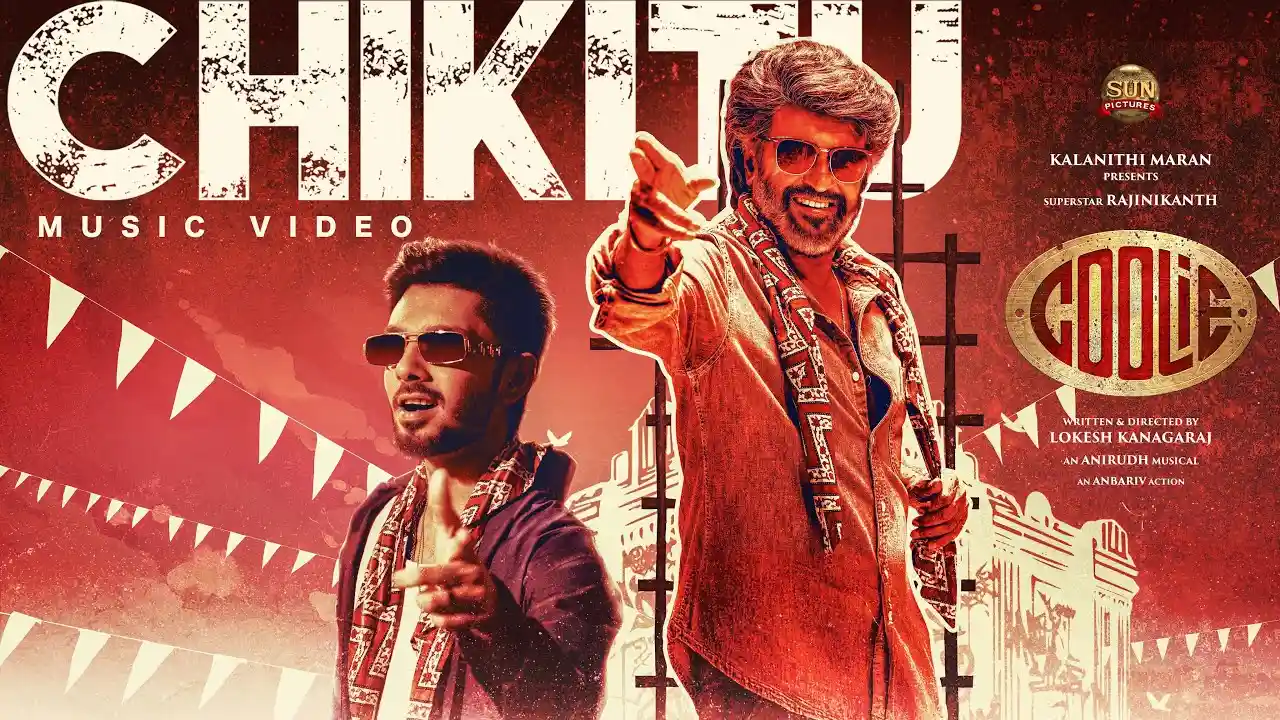chikitu song image from cooli film rajini and anirudh